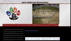 
							         Enrollment and Registration - Jack Anderson Elementary								  
							    