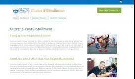 
							         Enrollment - DPS School Choice - Denver Public Schools								  
							    