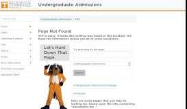 
							         Enrollment Fee - UTK Admissions - The University of Tennessee ...								  
							    