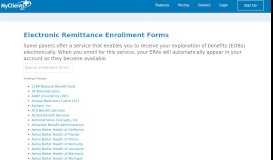 
							         Enrollment Forms | My Clients Plus								  
							    
