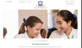 
							         Enrolment Process - Brisbane Girls Grammar School								  
							    