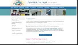 
							         Enrolments - Emmaus College Jimboomba								  
							    