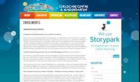 
							         Enrolments | Merri Community Child Care Centre & Kindergarten								  
							    