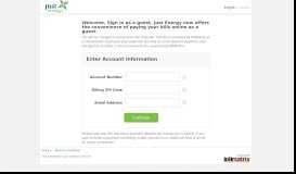 
							         Enter Account Information - BillMatrix								  
							    