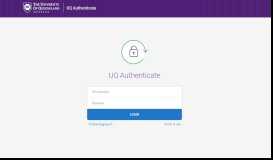 
							         Enter your username and password - The University of ... - my.UQ								  
							    