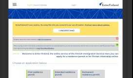 
							         EnterFinland : Home page								  
							    
