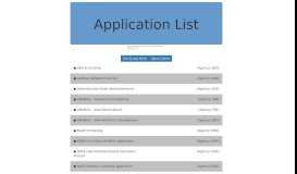 
							         Enterprise A&A Service - Application List - Iowa.gov								  
							    