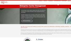 
							         Enterprise Carrier Management - GFS - GFS Deliver								  
							    