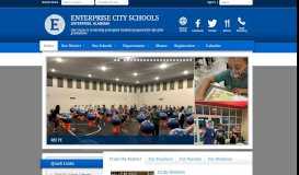 
							         Enterprise City Schools / Homepage								  
							    