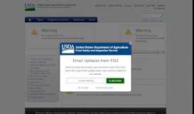 
							         Enterprise Governance - USDA Food Safety and Inspection Service								  
							    