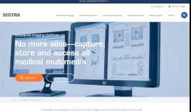 
							         Enterprise imaging platform | Sectra Medical								  
							    