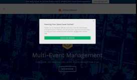 
							         Enterprise Multi-Event Management Software - Attendease								  
							    
