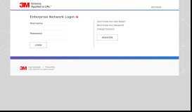 
							         Enterprise Network Login - 3M								  
							    