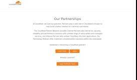 
							         Enterprise Partners Referral Program | Partner With Us | Cloudflare								  
							    