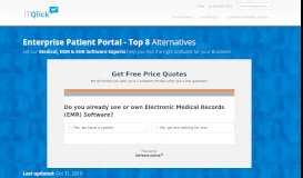
							         Enterprise Patient Portal Vs Harris CareTracker | ITQlick								  
							    