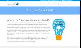 
							         Enterprise Portal & CMS - Technologist360								  
							    