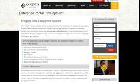 
							         Enterprise Portal Development - Cognus Technology								  
							    
