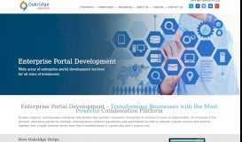 
							         Enterprise Portal Development | Enterprise Portal Solutions								  
							    