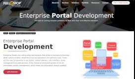 
							         Enterprise Portal Development - Fullestop.com								  
							    