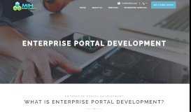 
							         Enterprise Portal Development – MIH Software & Technology								  
							    