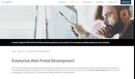
							         Enterprise Portal Platform & Custom Web Portal Development - Plasma								  
							    
