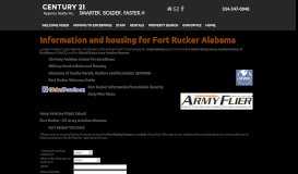 
							         Enterprise Real Estate | Fort Rucker Housing - C21 Regency Realty								  
							    