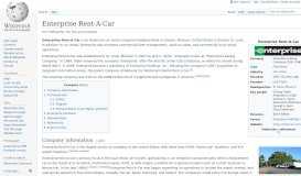 
							         Enterprise Rent-A-Car - Wikipedia								  
							    
