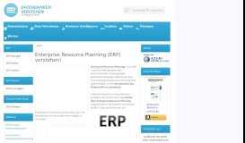 
							         Enterprise Resource Planning (ERP) lernen & verstehen | ERP Portal!								  
							    