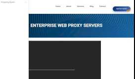 
							         Enterprise Web Proxy Servers - Fognigma Portal Proxies								  
							    