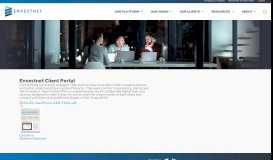 
							         Envestnet Client Portal | Envestnet								  
							    