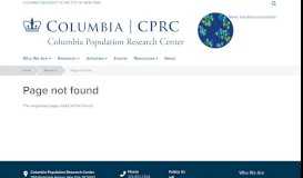 
							         Environment & Health Data Portal | CPRC								  
							    