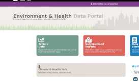 
							         Environment & Health Data Portal - NYC.gov								  
							    