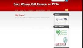 
							         Environmental Awareness » Fort Worth ISD Council of PTAs								  
							    