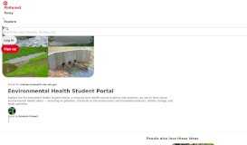 
							         Environmental Health Student Portal - MS - information on air pollution ...								  
							    