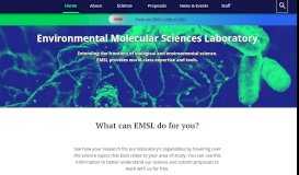 
							         Environmental Molecular Sciences Laboratory | A DOE Office of ...								  
							    