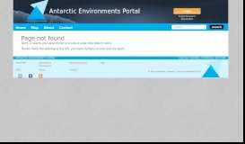 
							         Environmental Remediation - Antarctic Environments Portal								  
							    