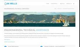 
							         Environmental Technical Assistance - AK Well Services Limited								  
							    