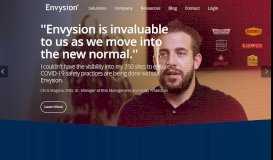 
							         Envysion | Managed Video and Loss Prevention Solutions								  
							    
