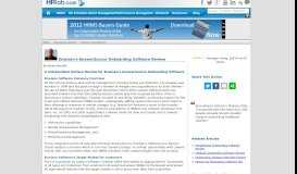 
							         Enwisen AnswerSource Onboarding Software Review								  
							    