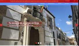
							         EOI Écija - Escuela oficial de idiomas de Écija (Sevilla)								  
							    