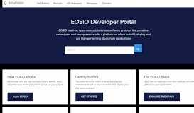 
							         EOSIO Developer Portal - EOSIO Development Documentation								  
							    