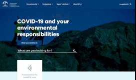 
							         EPA Victoria: Environment Protection Authority Victoria								  
							    