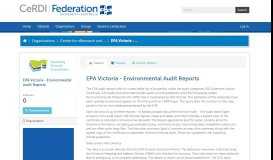 
							         EPA Victoria - Environmental Audit Reports - Datasets - CKAN								  
							    