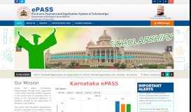 
							         ePASS :: Karnataka Scholarships								  
							    