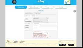 
							         ePay-eCourts Digital Payment								  
							    