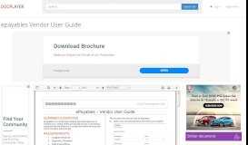 
							         epayables Vendor User Guide - PDF - docplayer.net								  
							    