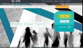 
							         ePayroll | Smarter, easier payroll | Start your 30 day free trial now								  
							    