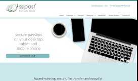 
							         Epayslip Solutions - Secure electronic payslip solutions SSLPost								  
							    