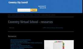 
							         ePEP - (electronic personal education plan) | Coventry Virtual School ...								  
							    