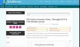 
							         EPF Online Transfer Claim : OTCP & UAN Member Portal								  
							    